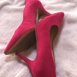 Nine West suede heels
